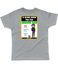 Load image into Gallery viewer, A Bloke Down the Pub Serious Sam Pump Clip Classic Cut Men&#39;s T-Shirt