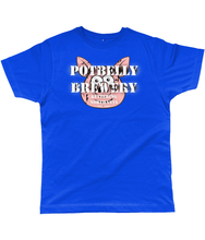 Load image into Gallery viewer, Potbelly Brewery Retro Logo T-Shirt Distressed T-Shirt