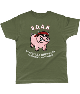Potbelly Brewery SOAB no background Classic Cut Men's T-Shirt