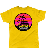 Load image into Gallery viewer, Retro Summer Camping Classic Cut Men&#39;s T-Shirt