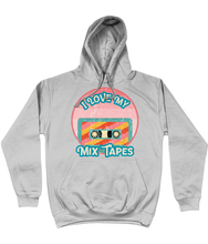 Load image into Gallery viewer, Retro I Love my Mix Tapes Hoodie