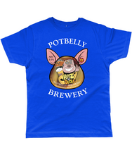 Load image into Gallery viewer, Potbelly Brewery Crazy Daze Pump Clip with Wording Classic Cut Men&#39;s T-Shirt