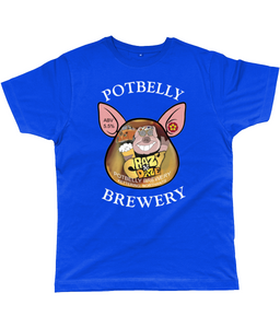 Potbelly Brewery Crazy Daze Pump Clip with Wording Classic Cut Men's T-Shirt