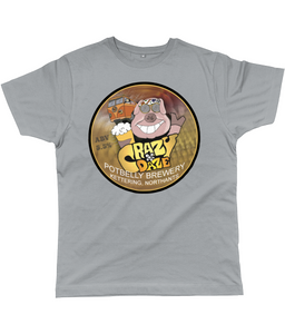 Potbelly Brewery Crazy Daze Circle Design T-Shirt