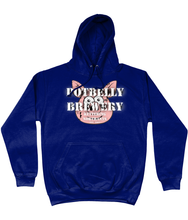 Load image into Gallery viewer, Potbelly Brewery Retro Distressed Logo Hoodie