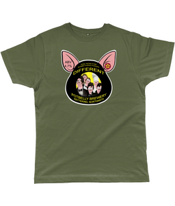 Potbelly Brewery "And Now for something Piggin' Different" Pump Clip Classic Cut Men's T-Shirt