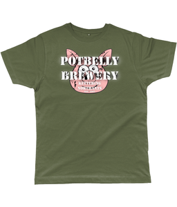 Potbelly Brewery Retro Logo T-Shirt Distressed T-Shirt