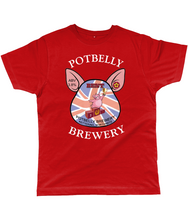 Load image into Gallery viewer, Potbelly Brewery BEST Pump Clip with Wording Classic Cut Men&#39;s T-Shirt
