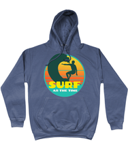 Load image into Gallery viewer, Retro Surf All the Time Hoodie