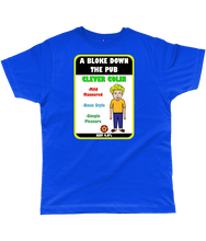 Load image into Gallery viewer, A Bloke Down the Pub Clever Colin Pump Clip Classic Cut Men&#39;s T-Shirt