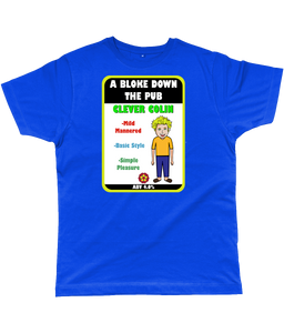 A Bloke Down the Pub Clever Colin Pump Clip Classic Cut Men's T-Shirt