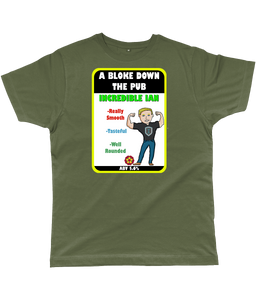A Bloke Down the Pub Incredible Ian Pump Clip Classic Cut Men's T-Shirt