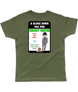 A Bloke Down the Pub Wacky Wayne Pump Clip Classic Cut Men's T-Shirt