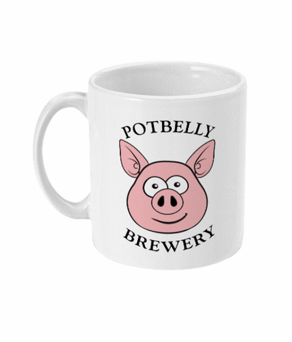 Potbelly Brewery Pigs Do Fly 11oz Mug