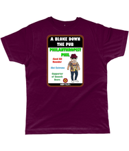 Load image into Gallery viewer, A Bloke Down the Pub Philanthropist Phil Pump Clip Classic Cut T-Shirt