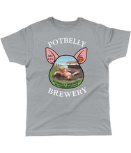 Load image into Gallery viewer, Potbelly Brewery Hedonism Pump Clip with Wording Classic Cut Men&#39;s T-Shirt