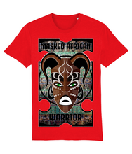 Load image into Gallery viewer, Masked African Warrior T-Shirt ( With Text )