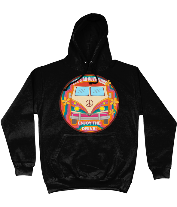 Retro Life's an adventure Hoodie