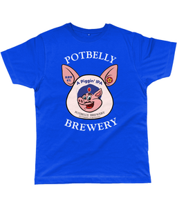 Potbelly Brewery A Piggin IPA Pump Clip Classic Cut Men's T-Shirt