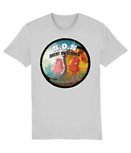 Potbelly Brewery Saint or Sinner SOS Yin & Yang Design T-Shirt