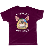 Load image into Gallery viewer, Potbelly Brewery Ambrosia Pump Clip with Wording Classic Cut Men&#39;s T-Shirt
