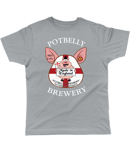 Potbelly Brewery Made in England Classic Cut T-Shirt