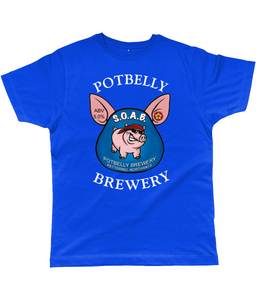Potbelly Brewery SOAB Pump Clip Classic Cut Men's T-Shirt